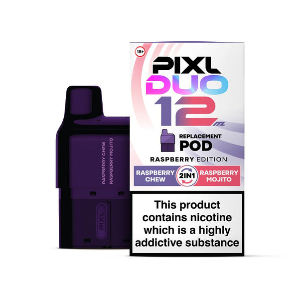Pixl Duo 12 ml    Replacement Pod   Raspberry Edition